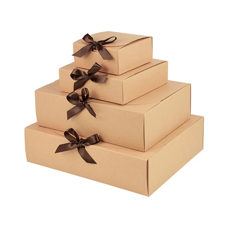 DIY-logotyp presentförpackning med rosettband